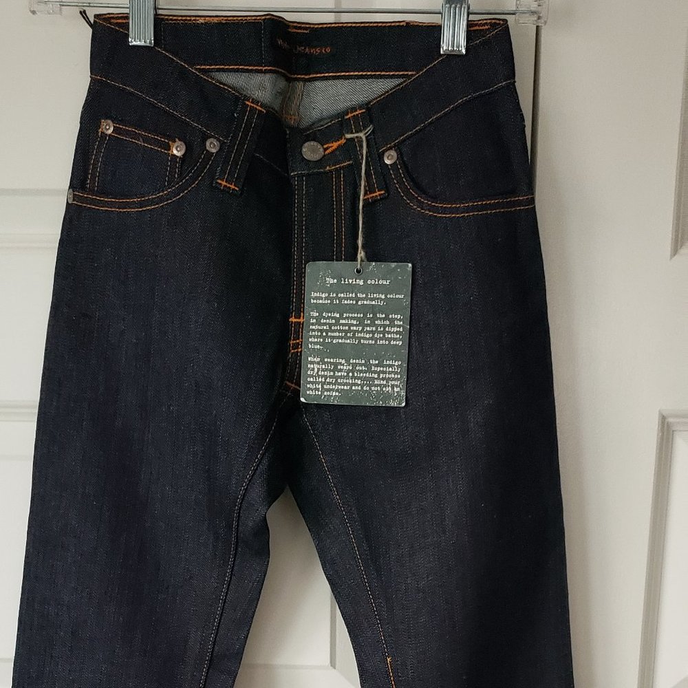 NWT: NUDIE Super Slim Kim Jeans Size: 25/34
